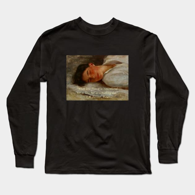 When love flies it is remembered not as love but as something else. Long Sleeve T-Shirt by artbleed